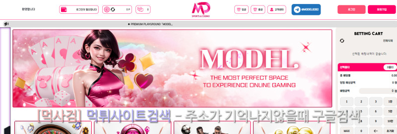 모델카지노 모델주소.com